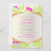 PixDezines pavo damask Kaart (Achterkant)