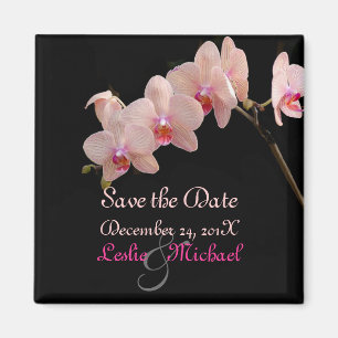 PixDezines Peach Orchid, Sla de datum op Magneet