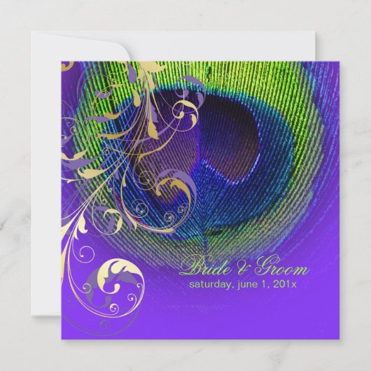 PixDezines Peacock Eye+filigree swirls/diy event! Kaart (Voorkant)