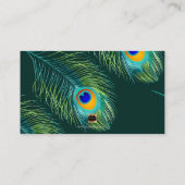 PixDezines Peacock Plumes/Plaatskaarten Plaatskaartje (Achterkant)