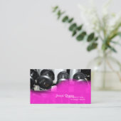 PixDezines Personal Trainer Visitekaartje (Staand voorkant)