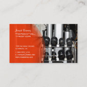 PixDezines Personal Trainer Visitekaartje (Achterkant)