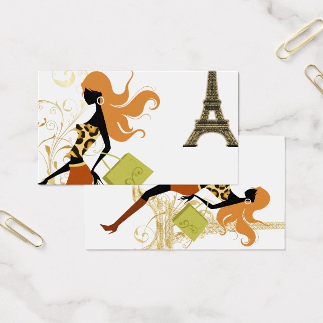 PixDezines persoonlijke shopper/diy achtergrond kl Visitekaartje (Kantoor)