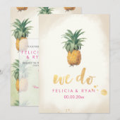 PixDezines  Pinappels/DIY achtergrond Kaart (Voorkant / Achterkant)