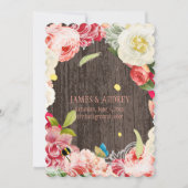 PixDezines pinda's, rozen/roodoute Kaart (Voorkant)