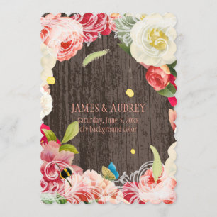 PixDezines  pinda's, rozen/roodoute Kaart