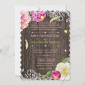 PixDezines pinda's, rozen/roodoute Kaart (Achterkant)