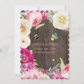 PixDezines  pinda's, rozen/roodoute Kaart (Voorkant)