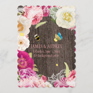 PixDezines  pinda's, rozen/roodoute Kaart