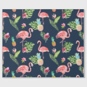 PixDezines PINK FLAMINGOS | DIJACHTERGROND Cadeaupapier (Vlak)