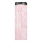 PixDezines PINK QUARTZ MARBLE Thermosbeker (Achterkant)