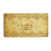 PixDezines  pique damask+4 label keuzes (Voorkant)
