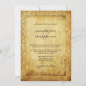 PixDezines +Pique Lace Damask+Wax Seal Kaart (Achterkant)