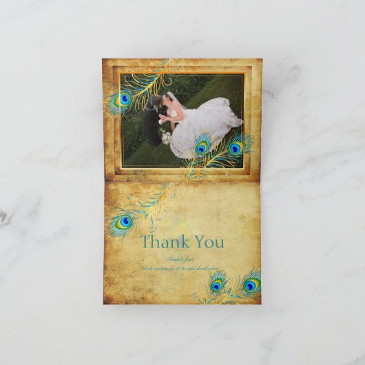 PixDezines  pizzaz pauock/DIYcolor! Bedankkaart (Binnen)