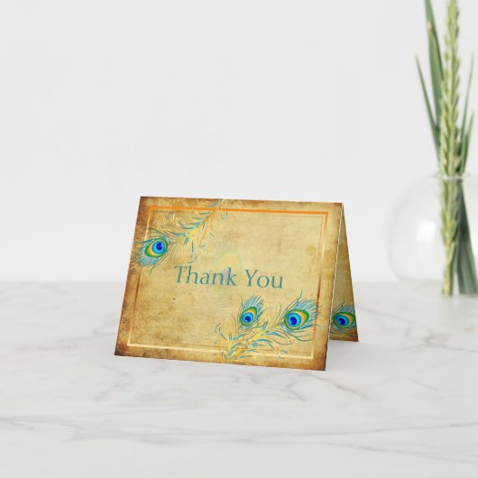 PixDezines  pizzaz pauock/DIYcolor! Bedankkaart (Voorkant)