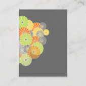 PixDezines Place Card, Kiku/Chubby Visitekaartjes) Plaatskaartje (Achterkant)