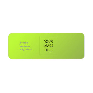 PixDezines Plain Limoen Gemakkelijke Sjabloon Etiket