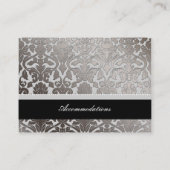 PixDezines platinum flora demask/accommodations Informatiekaartje (Achterkant)