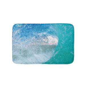PixDezines plons spetter golven/strand Badmat