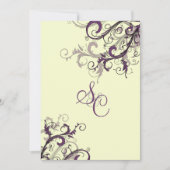 PixDezines PLUM SWIRLS/DIY Background Kaart (Voorkant)