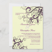 PixDezines PLUM SWIRLS/DIY Background Kaart (Achterkant)