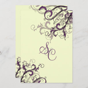 PixDezines PLUM SWIRLS/DIY Background Kaart