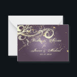 PixDezines Plum Vanilla Swirls, Wishes Advice Advieskaart<br><div class="desc">PixDezines wenst en adviseert vanille op donkere paarse gradiënt / pruimen / aubergine / aubergine / aubergine achtergrond. Trendy en elegant design,  ideaal voor elke keer. Schrap eenvoudig al tekst om uw gebeurtenis aan te passen. Copyright © 2009-2016 PixDezines.com™ en PixDezines™ op zazzle.com</div>