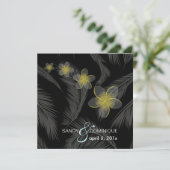 PixDezines Plumeria Hawaiian Islands/DIY kleur Kaart (Staand voorkant)