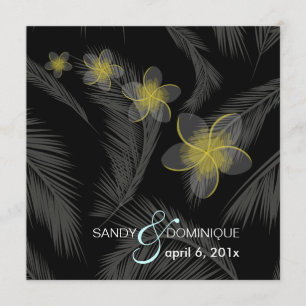 PixDezines Plumeria Hawaiian Islands/DIY kleur Kaart