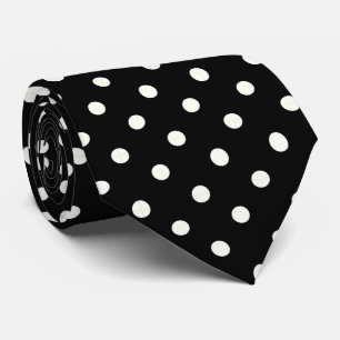 PixDezines polka stippen, doe-het-zelf achtergrond Stropdas