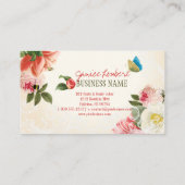 PixDezines pony's/DIY-achtergrond Visitekaartje (Achterkant)