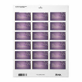 PixDezines Pruim Vanille Draaikolken Etiket (Full Sheet)