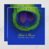 PixDezines psychedelic peace eye/kobalt blue Kaart (Voorkant / Achterkant)