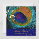 PixDezines psychedelic peace eye/kobalt blue Kaart (Voorkant)