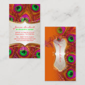 PixDezines psychedelic peace-ock+Gold trim label (Voorkant / Achterkant)