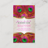 PixDezines psychedelic peace-ock+Gold trim label (Achterkant)