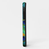 PixDezines Psychedelic Peacock Case-Mate iPhone Case (Achterkant/links)