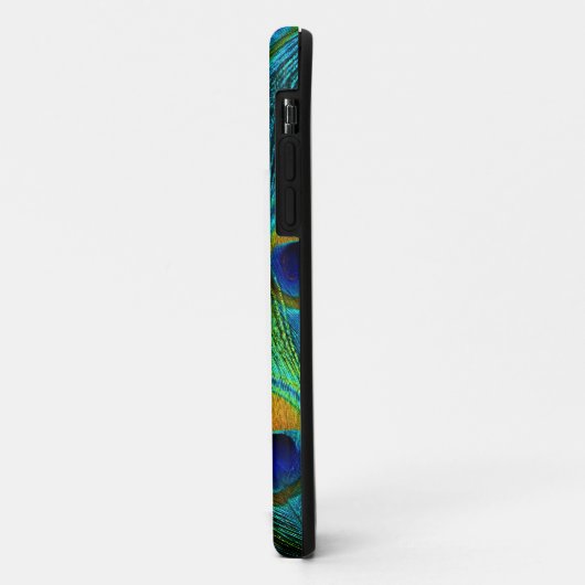 PixDezines Psychedelic Peacock Case-Mate iPhone Case (Achterkant/links)