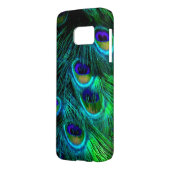 PixDezines Psychedelic Peacock Case-Mate Samsung Galaxy Hoesje (Achterkant Links)