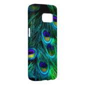 PixDezines Psychedelic Peacock Case-Mate Samsung Galaxy Hoesje (Back/Rechts)