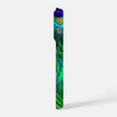 PixDezines Psychedelic Peacock iPhone Hoesje (Linkerkant)
