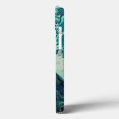 PixDezines Psychedelic Peacocks+Damask Case-Mate iPhone Case (Achterkant / Links)