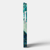 PixDezines Psychedelic Peacocks+Damask Case-Mate iPhone Case (Achterkant / Links)