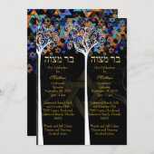 PixDezines psychedelische boom van het leven/de vi Kaart (Voorkant / Achterkant)