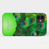 PixDezines psychedelische pauock Case-Mate iPhone Case (Achterkant (horizontaal))