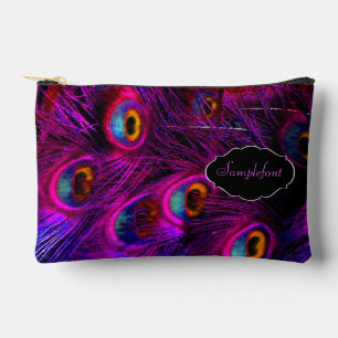 PixDezines psychedelische pauw/diy tekst Etui