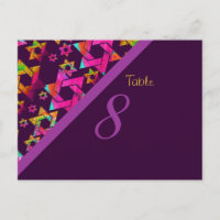 PixDezines psychedelische sterren, tafel geen kaar