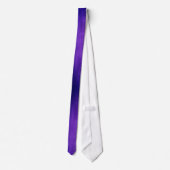 PIXDEZINES PURPER OMBRE h2o Waterverf Stropdas (Achterkant)