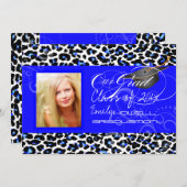 PixDezines pyschemelic cheetah 2013 afstuderen Kaart (Voorkant / Achterkant)