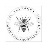 PixDezines Queen Bee Zelfinktende Stempel (Design)